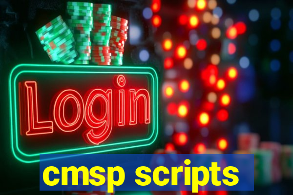 cmsp scripts